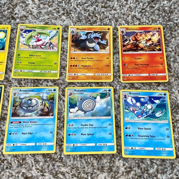 2017 POKEMON STAGE 1 Mixed Bundle Card Lot Of 10ea - Picture 3 of 3